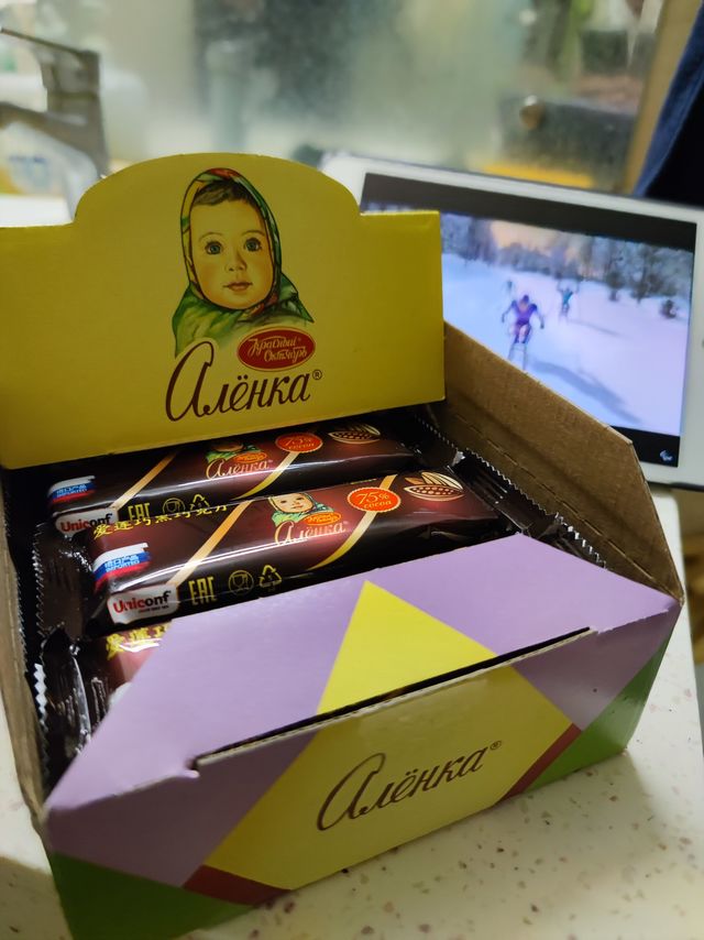 战斗民族黑巧克力，风味纯正，超值！