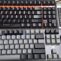 白菜党 篇六十一：5折黑峡谷（Hyeku）GK715s有线机械键盘-茶轴蓝灯