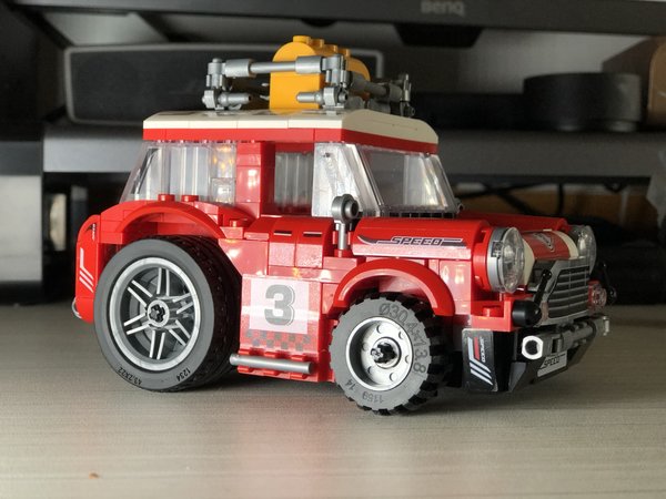 18块国产积木遥控车，真香！