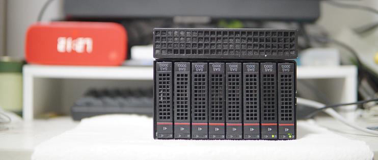 捡垃圾篇六 垃圾佬的自组8盘位2 5寸nas 电脑配件 什么值得买