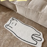 家居软装 篇一百零八：20超可爱的小猫咪地毯快带回家吧！