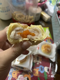 买礼盒搭来的月饼