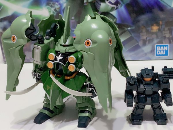 谁说独眼只能男人开！万代BB战士刹帝利