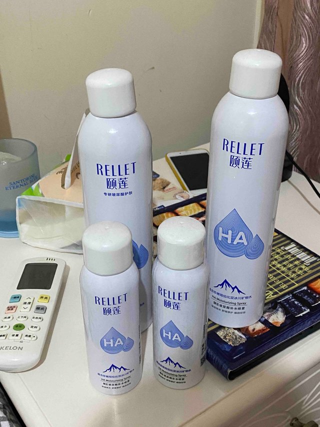 空瓶两罐的补水喷雾～