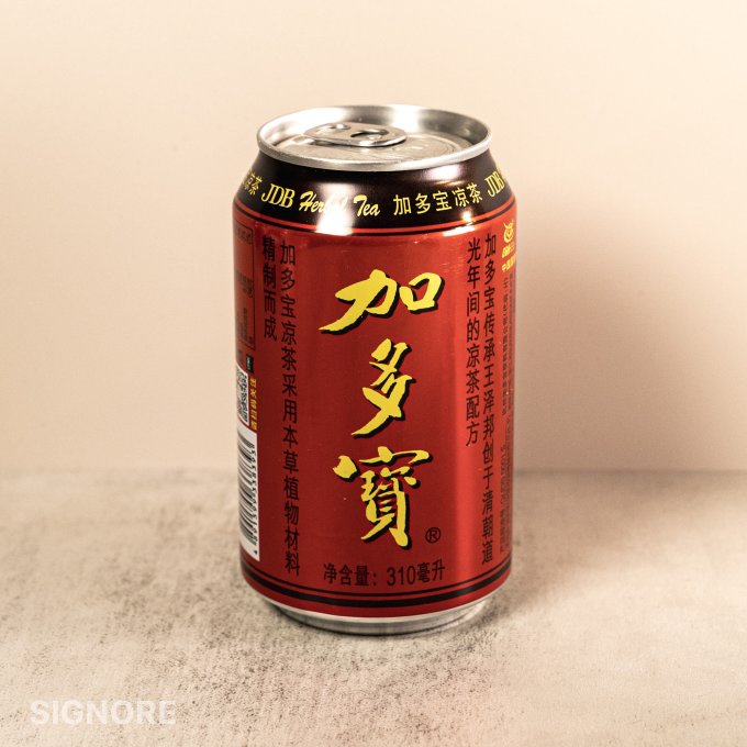 红罐凉茶我挺加多宝