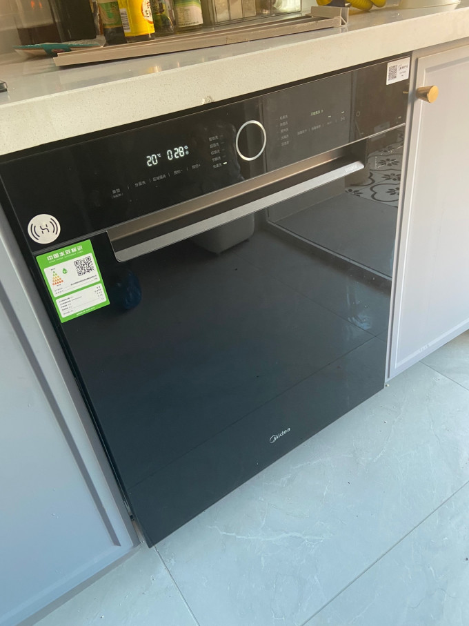 美的洗碗机怎么样 懒人必备洗碗机#美的p60_什么值得买