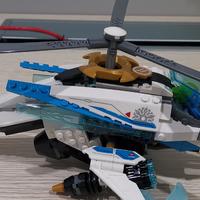 老杨的玩具仓库 篇八十八：LEGO 幻影忍者系列 70673 赞的高科技直升机 开箱评测
