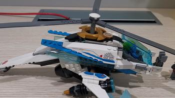 老杨的玩具仓库 篇八十八：LEGO 幻影忍者系列 70673 赞的高科技直升机 开箱评测