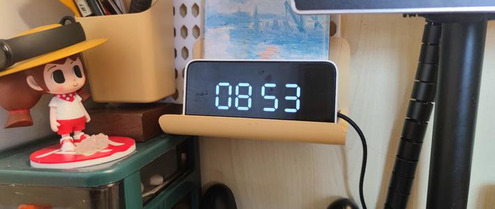 垃圾佬的垃圾日常 篇三十：桌面时钟2.0——地摊捡到的小米智能闹钟