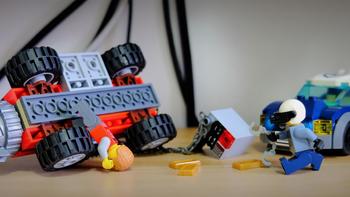 乐高手记 篇八十九：精英就得不同色——LEGO 乐高城市系列 60273 精英警察追击钻头车