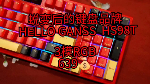 【键盘推荐】HELLO GANSS HS98T