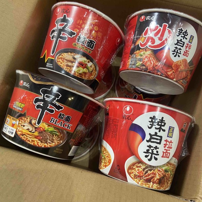 18块一箱的8连碗农心,还不超值吗