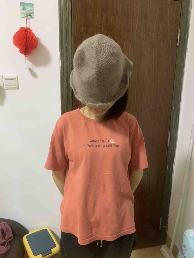 生完宝宝后第一次跑步，棉质运动短T也透气