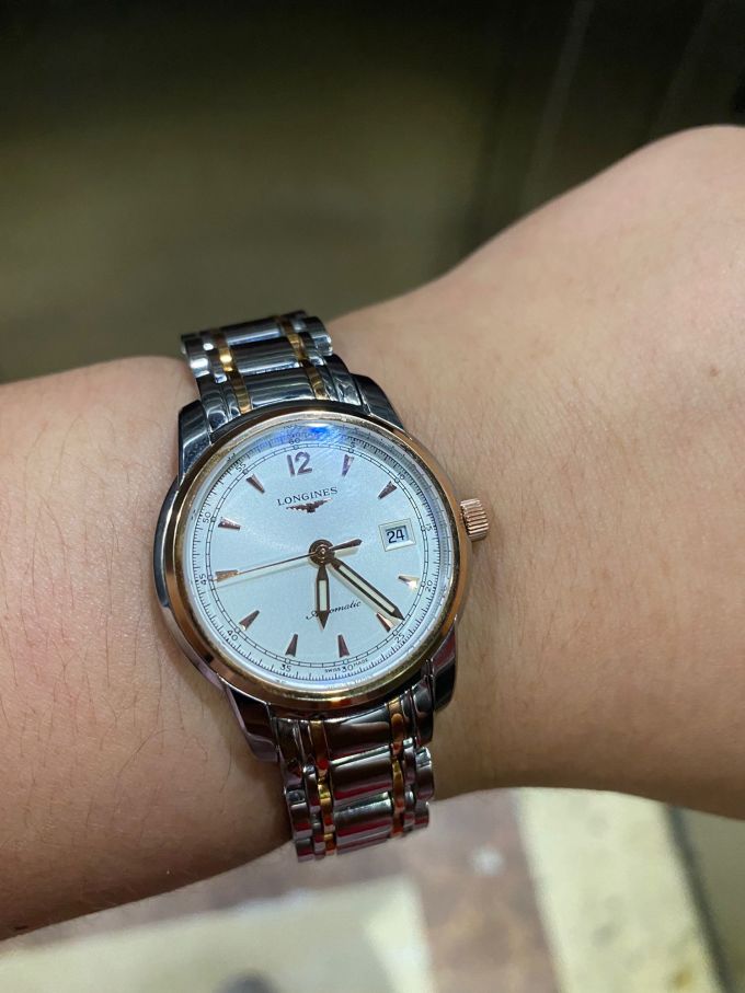 浪琴女款机械表怎么样 送自己40岁礼物,虽然是停产款._什么值得买