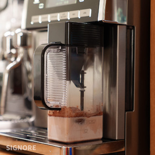 顶级全自动咖啡机，竟然还能做热巧，太棒了
