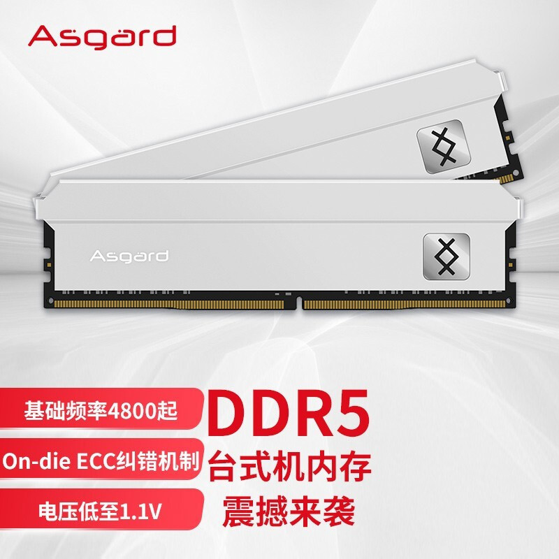 自带ECC纠错，支持XMP3.0，这款国产阿斯加特弗雷DDR5内存有点料