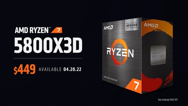 网传丨AMD 新旗舰 Ryzen 7 5800X3D 跑分曝光，低于预期