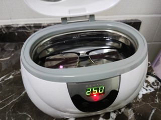 超好用的洁盟超声波眼镜清洗机