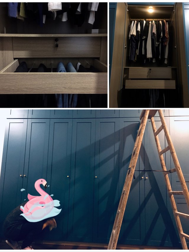 四千档超大型衣柜，师傅说线下一万五起步？