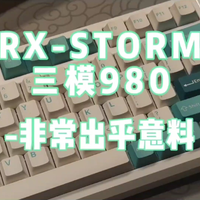 RX-STORM RX980三模版机械键盘开箱视频