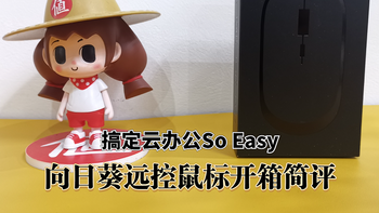 搞定云办公So Easy！让你的平板电脑不吃灰，向日葵远控鼠标开箱简评