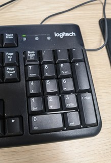 罗技有线键盘，办公室标配！