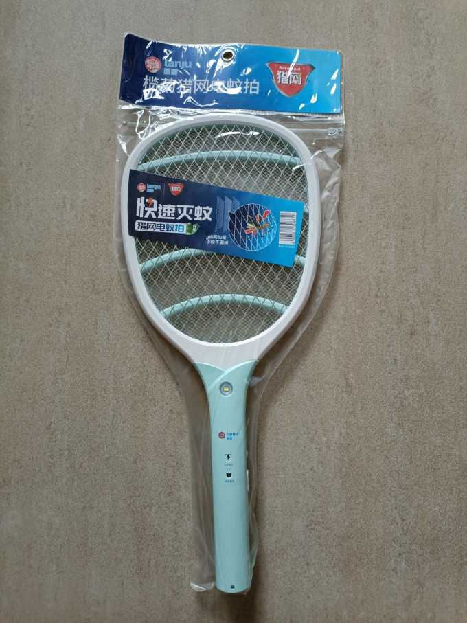 榄菊灭蚊拍怎么样 电蚊拍外观看着不错,等有蚊子再._什么值得买