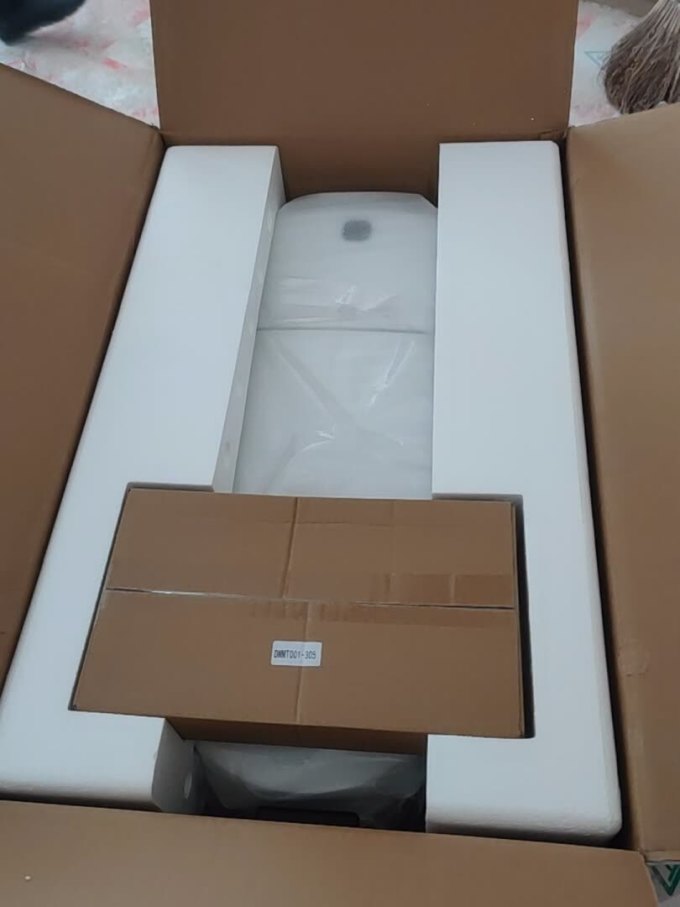 大白马桶怎么样 收到了,包装得很严实,还没开箱._什么值得买