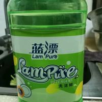 蓝漂 柠檬洗洁精1瓶装1kg 