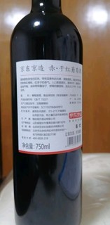 京东京造 优选级 赤干红葡萄酒750ml