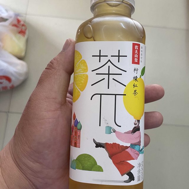 nongfuspring农夫山泉茶兀饮料柠檬红茶500ml5瓶