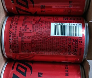 ​可口可乐 零度可乐200ML*12罐