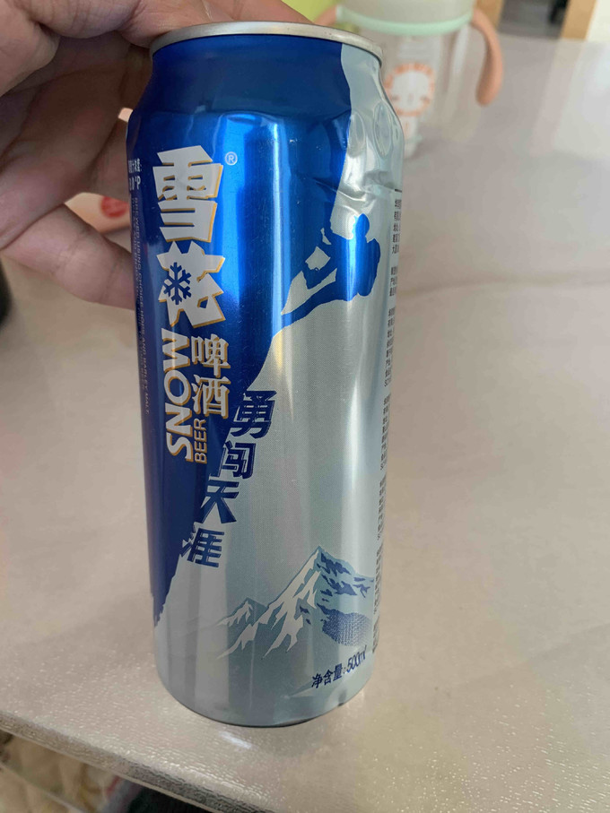 雪花啤酒真实图片