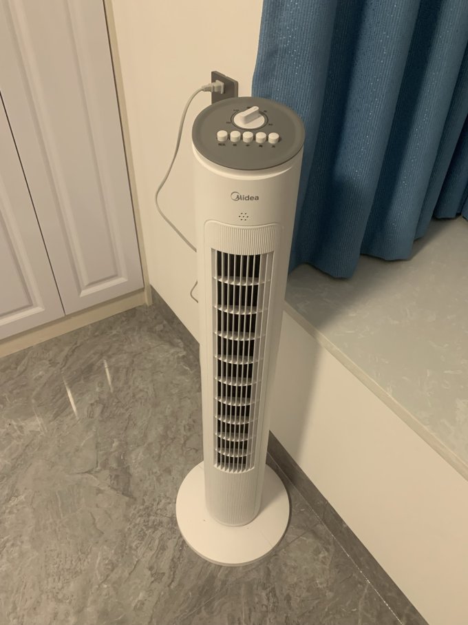 美的塔扇怎么样 美的电风扇,这款静音效果很好,._什么值得买