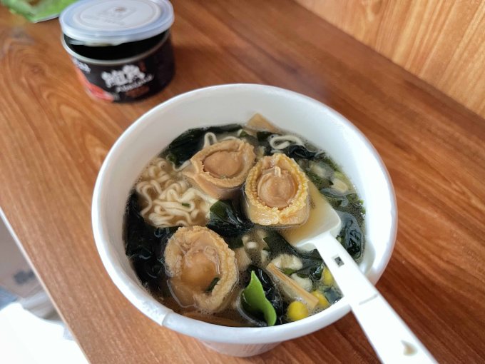 汤达人方便面/粉怎么样 不到40块,泡面配鲍鱼,即食食品的巅峰啊_什么