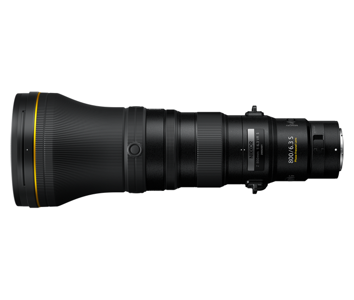 尼康发布尼克尔 Z 800mm f/6.3 VR S 镜头：更小体量、高度灵活