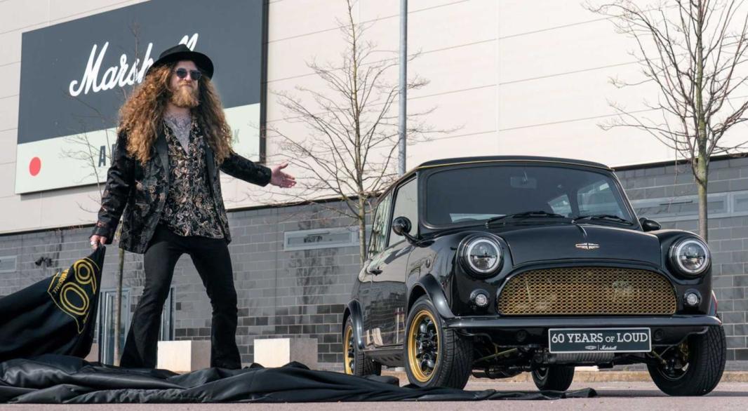 网传英国汽车手工生产商打造摇滚版Mini