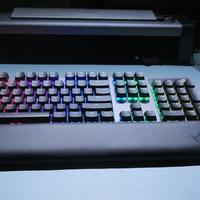 键言键语 篇二十七：颜值与实力并存，ROG游侠NX PBT版三模机械键盘山楂红轴使用体验
