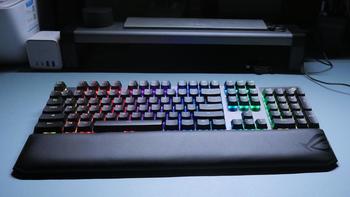 键言键语 篇二十七：颜值与实力并存，ROG游侠NX PBT版三模机械键盘山楂红轴使用体验