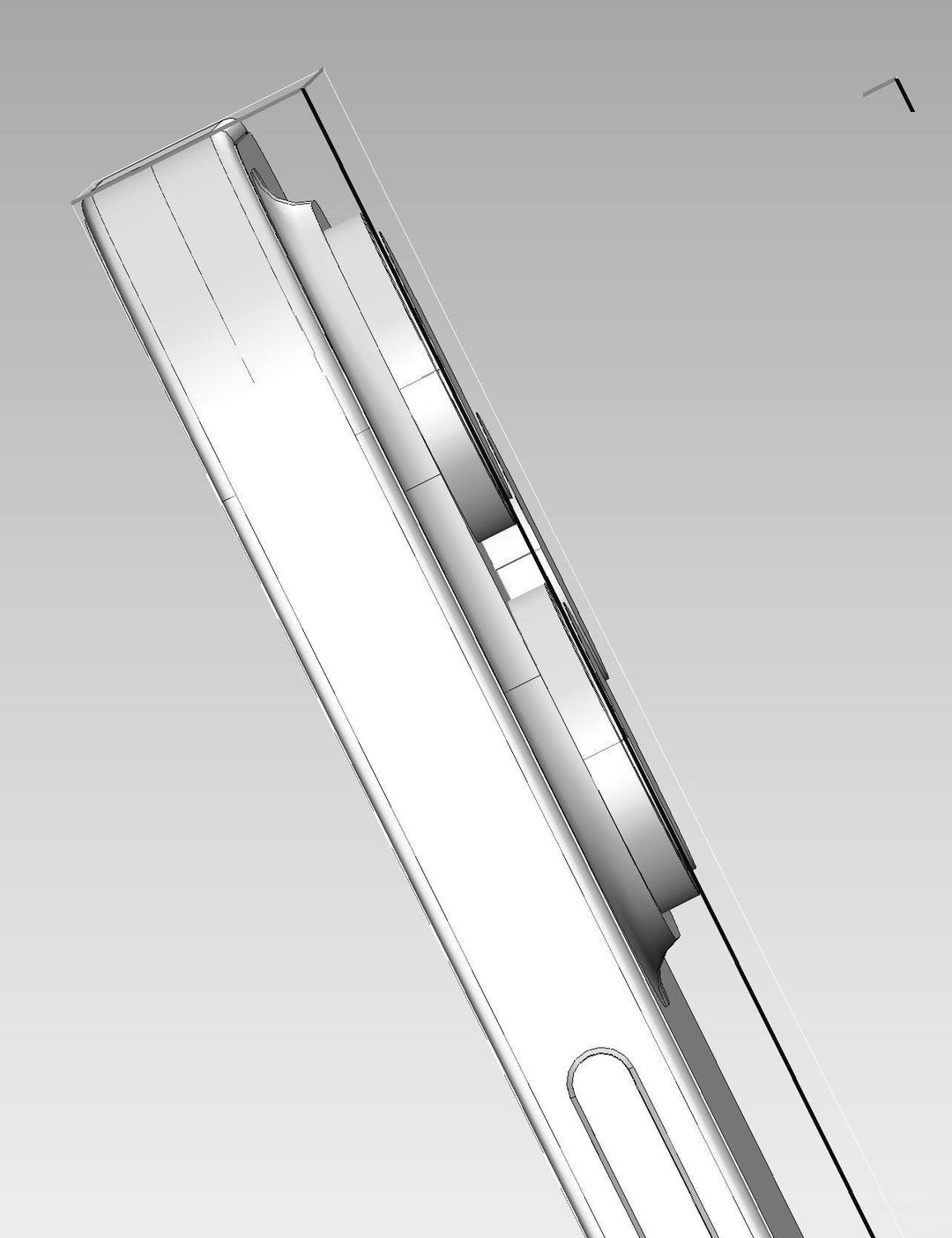 网传丨苹果 iPhone 14 Pro 系列手机最新 CAD 图片曝光：感叹号挖孔屏、相机模组变大