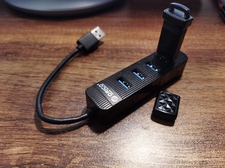 奥睿科USB3.0分线器拓展电脑接口