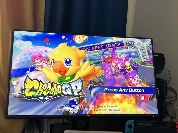 戴尔U2720Q玩主机游戏，这效果～