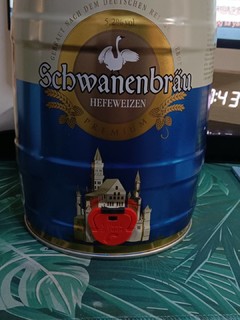 天鹅城堡小麦啤酒5L*1桶装德国原桶进口