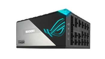 华硕发布雷神系列 1600W 电源：钛金认证、支持 600W 功率