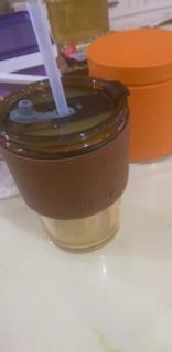 玻璃吸管杯