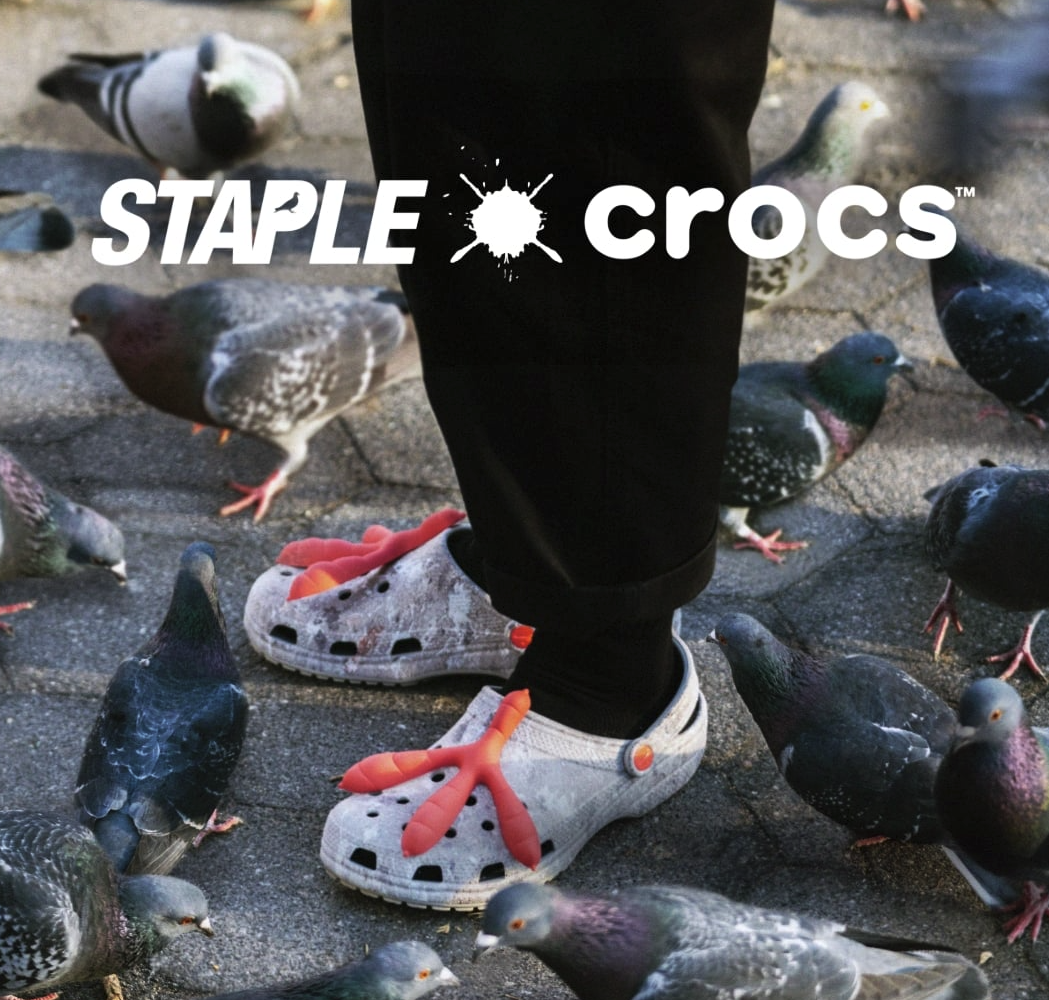 百爪撓心!crocs x staple洞洞鞋新款,鴿子,蟑螂,老鼠全來了!