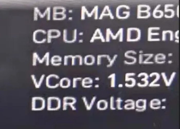 网传丨AMD 新一代锐龙 7000 处理器正在测试，搭微星B650主板