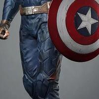 Queen Studios《美国队长2：冬日战士》美国队长（Captain America）1/4 比例全身雕像