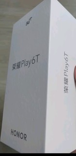 荣耀Play6T 千元手机里不错体验哦！