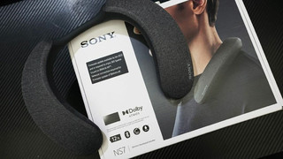 真的不是按摩器，Sony 颈挂式蓝牙音箱